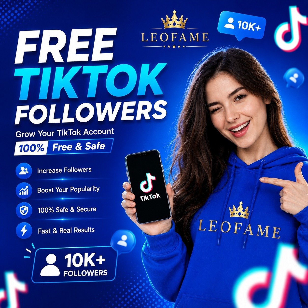 How to Use LeoFame for Free TikTok Followers Without Login